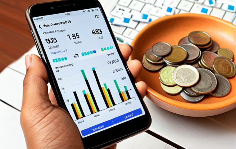 **

*   **Prompt:** A person happily using a budgeting app on their smartphone. In the background, visualize a growing stack of Thai Baht coins and a chart showing consistent financial goal progress. The overall tone is positive, emphasizing financial control and achievement. Think bright, inviting colors and a user-friendly interface on the phone screen. Add elements relating to Thai culture, ex: Thai food expenses or local transportation options.

**